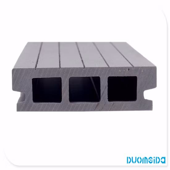 Villa, jardim, parque, lago, vila de férias, painel de madeira PE wpc painel de parede parede pananti deslizamento retângulo buraco ao ar livre deck WPC piso de madeira laminado em relevo 3D