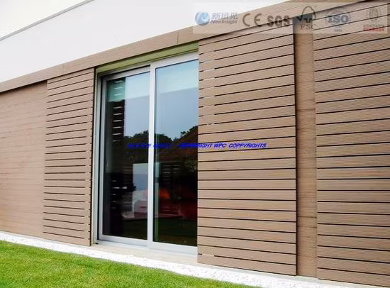 Painéis de cerca compostos de madeira e plástico para ambientes externos sem manutenção Cerca WPC à prova d'água