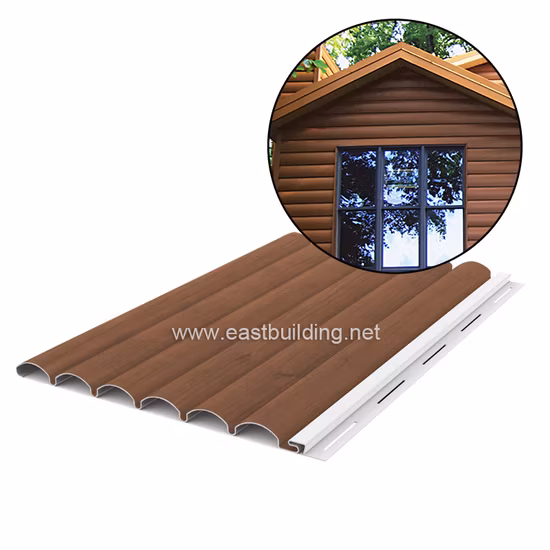 Composto de plástico de madeira de alto desempenho decorativo interior 3D revestimento de PVC exterior painel de parede WPC