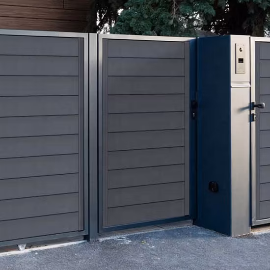 Palete fumigado facilmente montado Bammax 1,8 X 1,8 M Cerca de privacidade ao ar livre