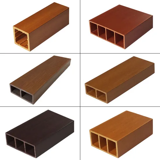 Fabricante de tubo de teto de madeira suspenso de madeira de engenharia WPC